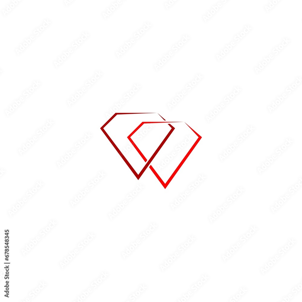 Diamond Icon Web isolated on white background Diamond Icon Web isolated on white background