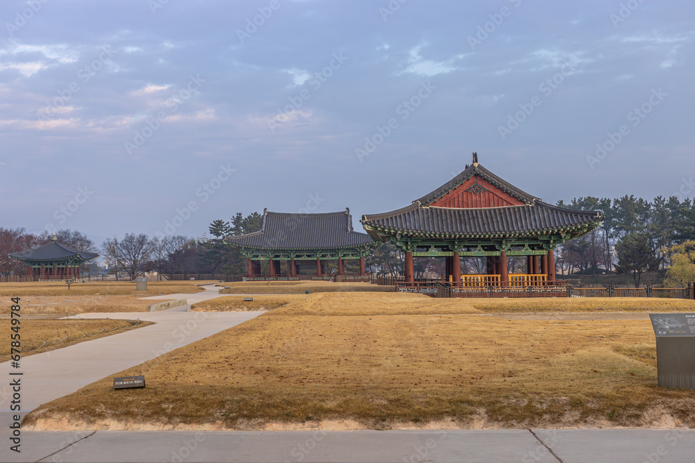 Gyeongju, South Korea - November 20 2022 Gyeongju, South Korea - November 20 2022