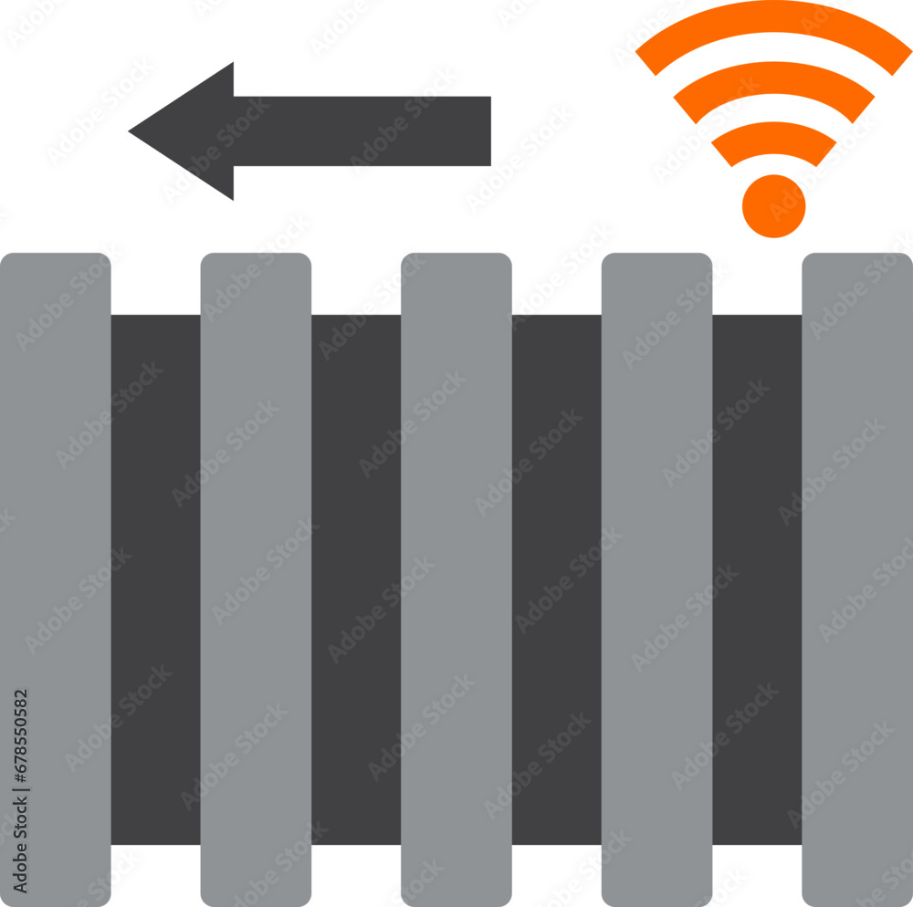 Smart gate icon Smart gate icon