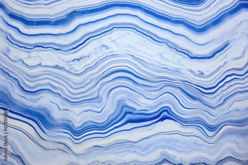 Fototapeta premium smooth surface of blue lace agate