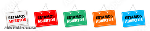 Estamos abiertos