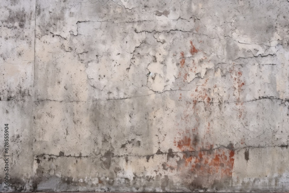 weathered and faded concrete wall