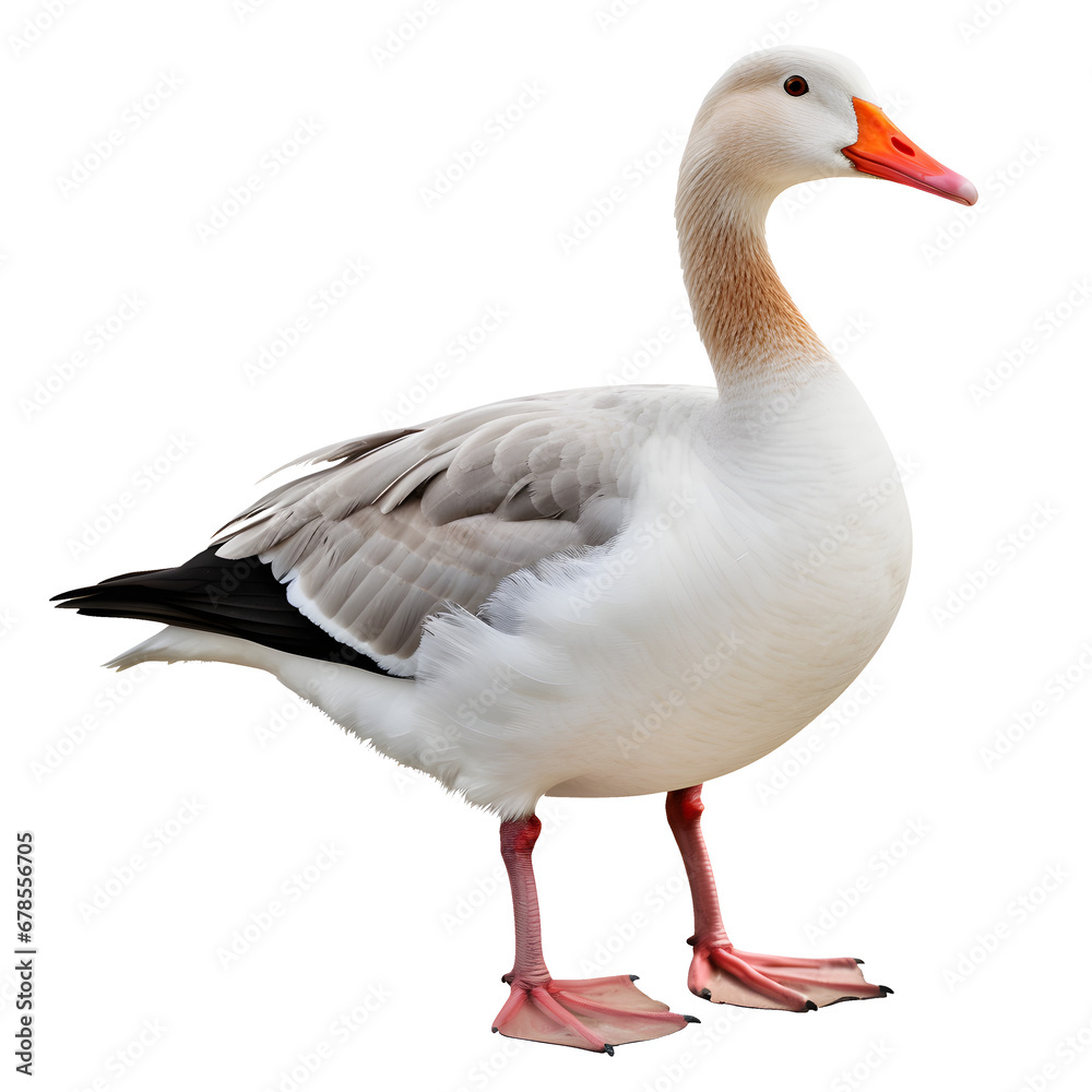 goose isolated on transparent background - design element PNG cutout goose isolated on transparent background - design element PNG cutout