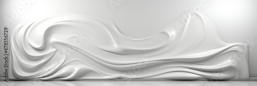 Empty White Studio Background Design Displaying , Banner Image For Website, Background abstract , Desktop Wallpaper