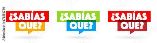 Sabías qué?