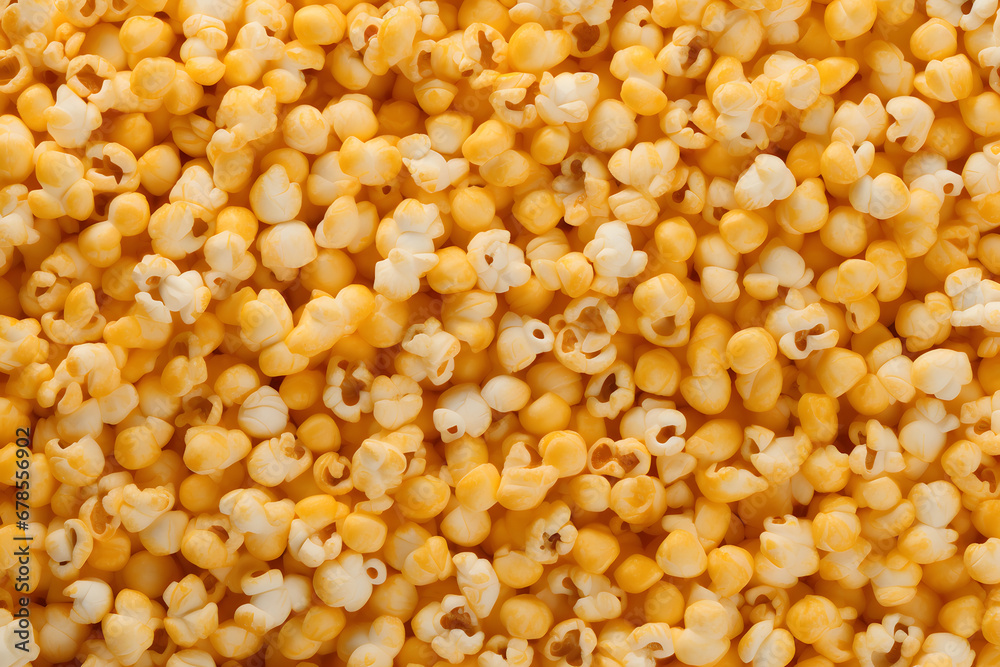 Textura de palomitas de cine, muchas en pantalla Textura de palomitas de cine, muchas en pantalla