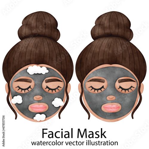 Facial Face Mask, Face Mask, Self love, Self care, Skin care