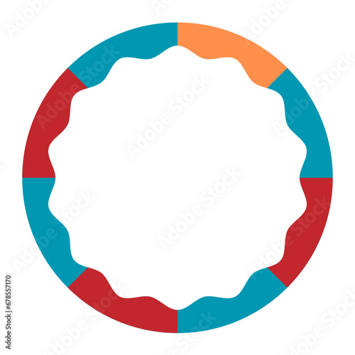 Rings Style in Design Icon