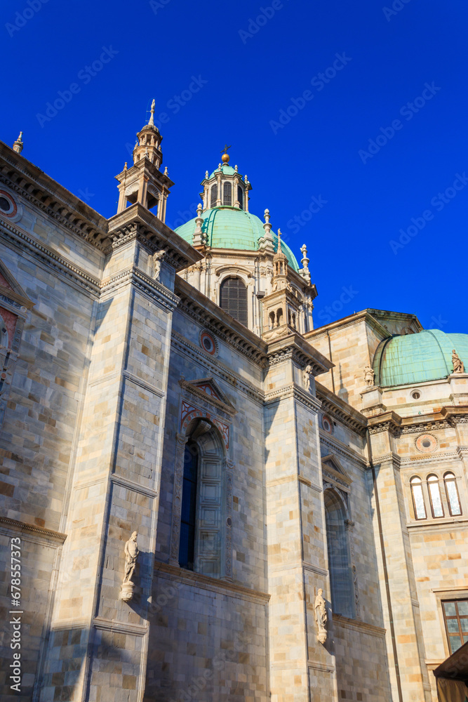 Cathedral of Santa Maria Assunta, better known as Como Cathedral in Como, Lombardy, Italy