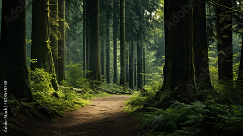 A path through a forest © Hassan
