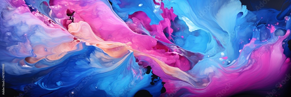 Colorful Abstract Painting Background Liquid , Banner Image For Website, Background abstract , Desktop Wallpaper