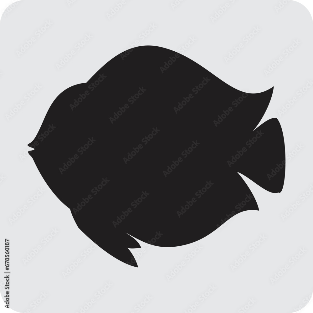 Collection of fish silhouettes Good to use for symbols, logos, web icons, mascots, signatures or any design you want.