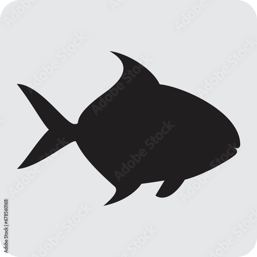 Collection of fish silhouettes Good to use for symbols  logos  web icons  mascots  signatures or any design you want.