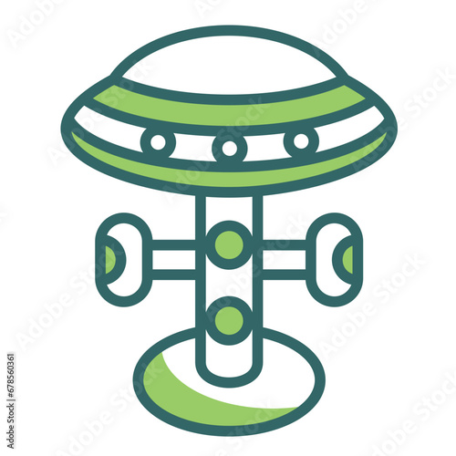 Space Elevator Icon