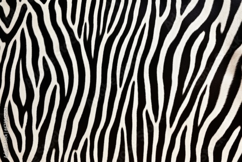 linear design of zebra hind skin