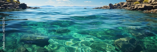 Blue Green Surface Ocean Catalina Island , Banner Image For Website, Background abstract , Desktop Wallpaper