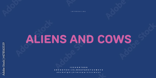 Elegant Font Uppercase Lowercase and Number. Classic Lettering Minimal Fashion Designs. Typography modern Sen Serif fonts regular decorative vintage concept. vector illustration
