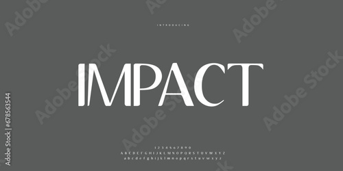 Elegant Font Uppercase Lowercase and Number. Classic Lettering Minimal Fashion Designs. Typography modern Sen Serif fonts regular decorative vintage concept. vector illustration