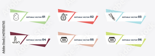 foam, finger with nail, beauty salon chair, eyeliner, blush, electric shaver outline icons. editable vector from beauty concept.