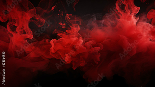 A red and black background