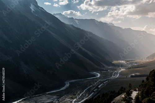 Zoji la pass is one of the most dangerous road in the world. the road is very narrow so if two truck meet each other, it will be a problem. But this road has amazing view because if the himalayas