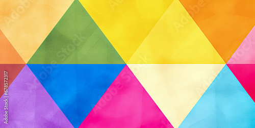 abstract colorful triangle geometric background