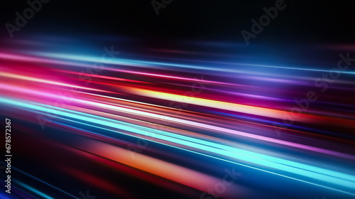 speed neon colorful lines background