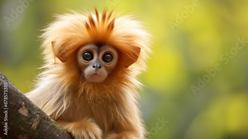 A very cute furry monkey © Ghazanfar