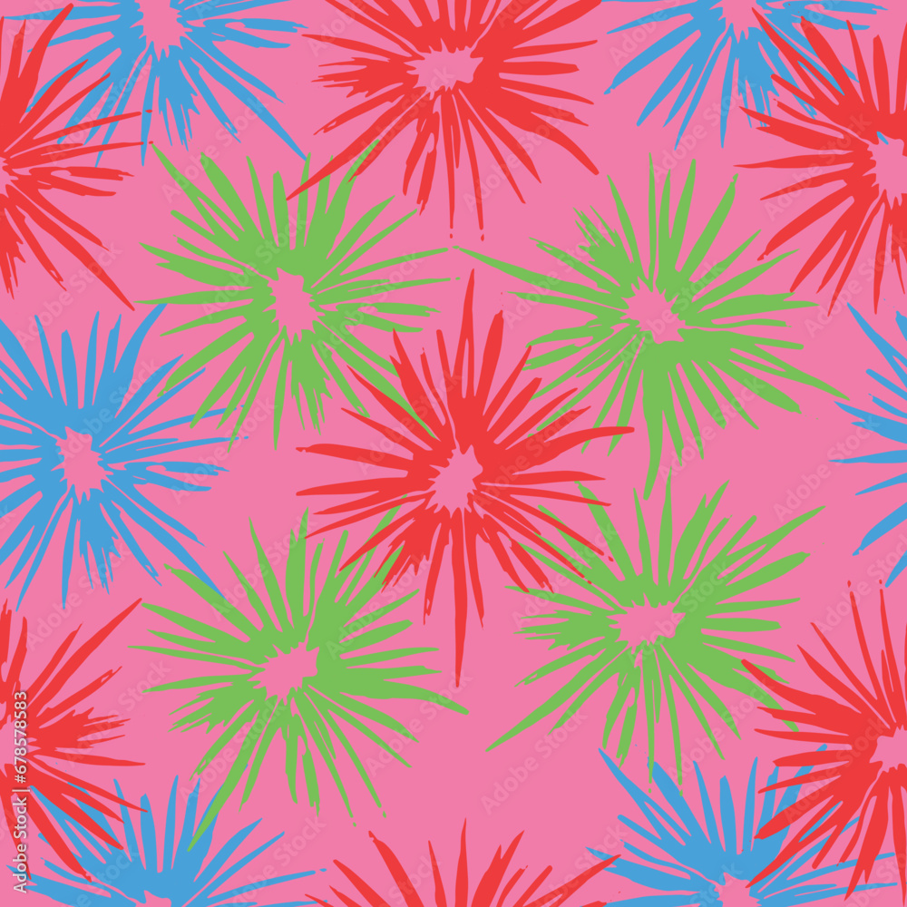 Collage contemporary seamless pattern. Collage contemporary seamless pattern.