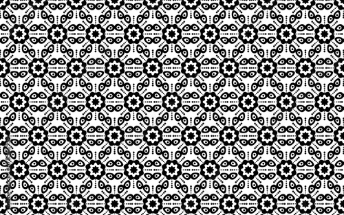 black and white, Decorative Pattern Black and White 010 JPG