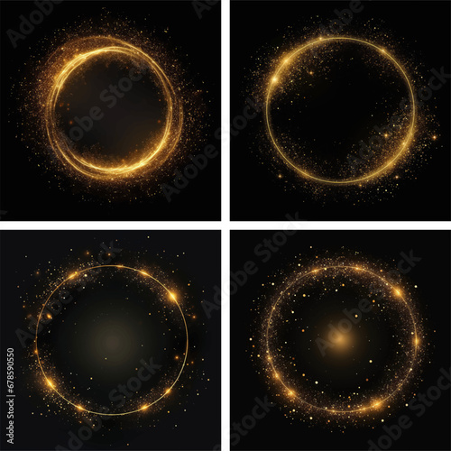 swirl spark sparkle flare tail glittering ring shine magic neon dust glowing star confetti xmas bokeh 