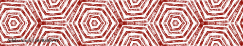 Textured stripes seamless border. Wine red