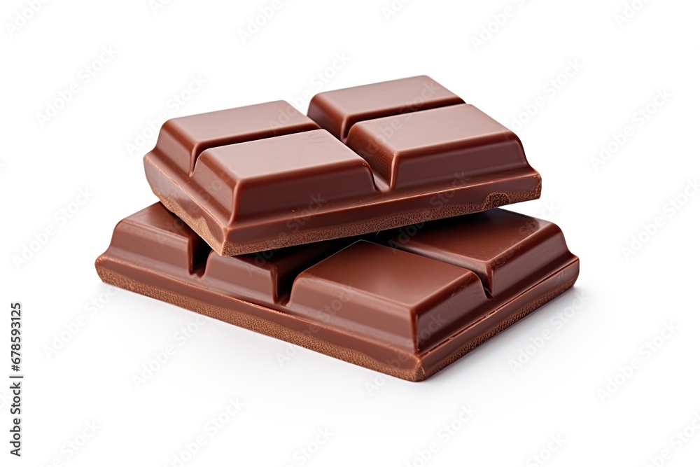 Decadent delight. Indulge in richness of dark chocolate on white background isolated. Sweet. Flavors in every bite. Bittersweet temptation Decadent delight. Indulge in richness of dark chocolate on white background isolated. Sweet. Flavors in every bite. Bittersweet temptation