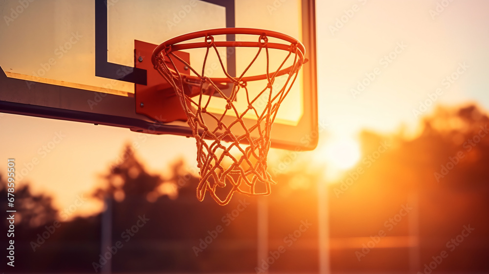 Basketball basket