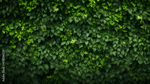 Green wall background texture. Generative Ai.