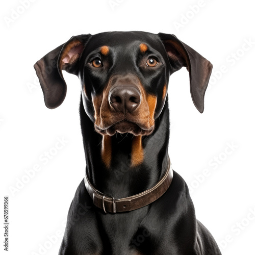 Doberman Pinscher Dog Portrait