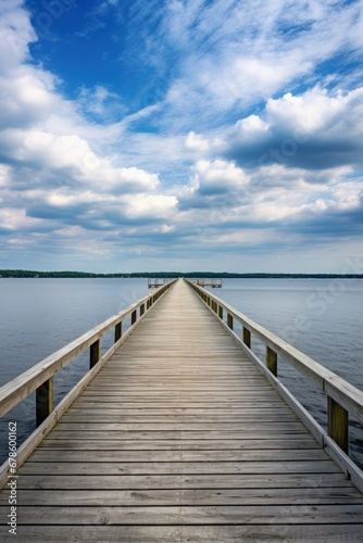 Scenic Boardwalk in Alexandria  Minnesota with Breathtaking Bay Views and Nature Park Attractions.