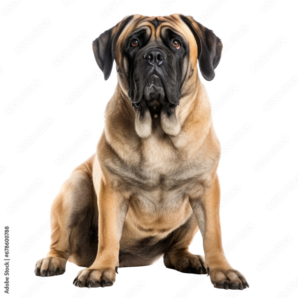 Mastiff Dog Portrait