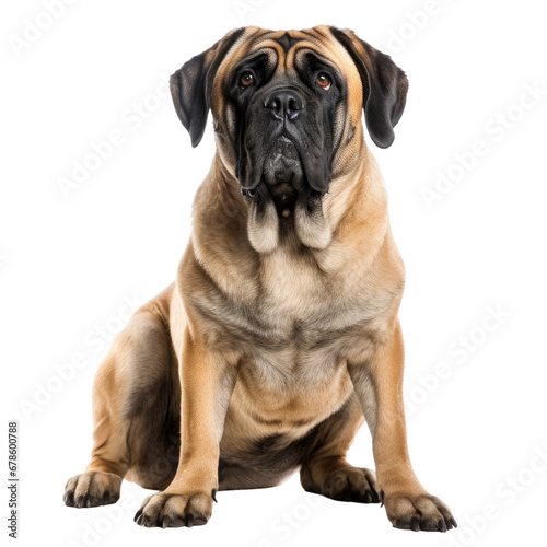 Mastiff Dog Portrait