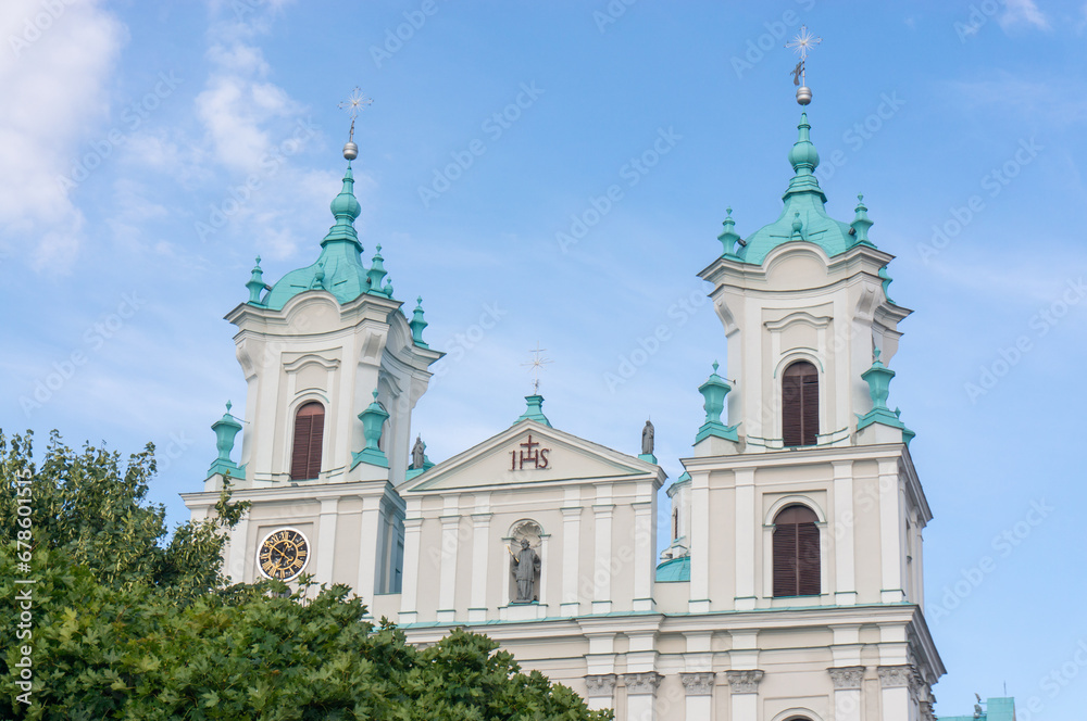 Cathedral of St. Francis Xaverius. Farni Church in the Grodno. Minor Basilica