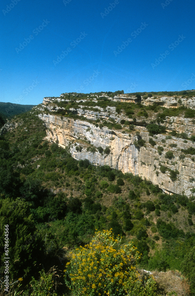 Falaise, Minerve, 34, Hérault, France