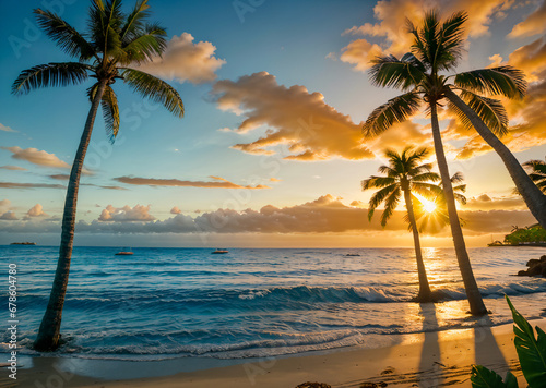 beach sunset