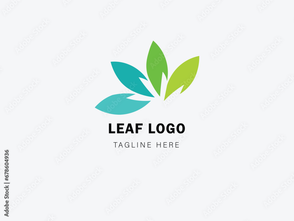 Leaf logo design