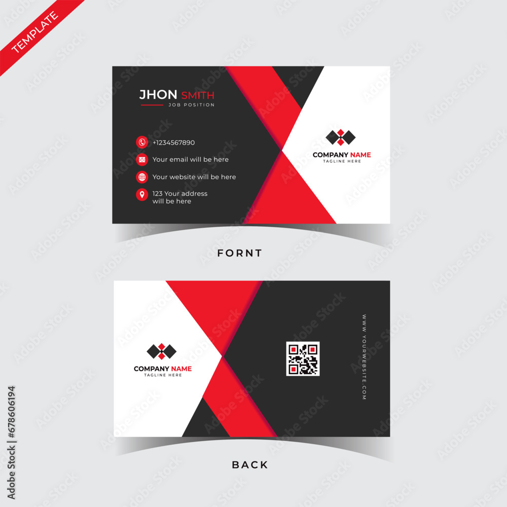business card, identity card, company, contact, corporate, graphic, identity, layout, presentation, print, abstract, business, blank, illustration, template, card, clean, creative, design, brand, pers