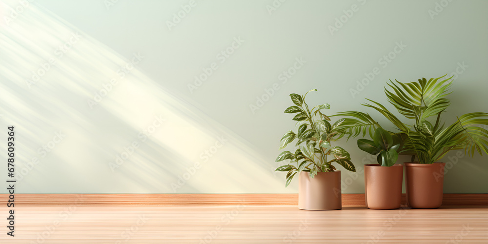 Stylish composition of home garden interior filled a lot of beautiful plants, cacti, succulents, air plant in different design pots,AI Generative 