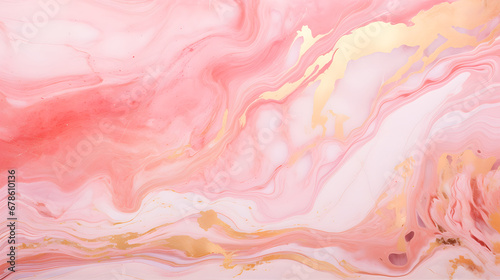 Paper marbling is a method of aqueous surface design, which can produce patterns similar to smooth marble or other kinds of stone. Natural luxury background. Generative Ai.