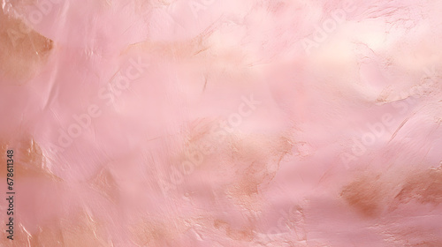 Pink gold foil paper decorative texture background for artwork. Generative Ai.