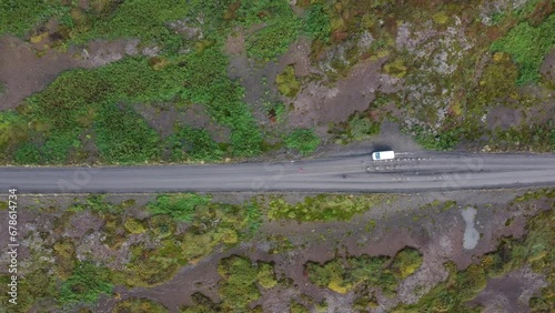 Wallpaper Mural Aerial video of the photogenic roads of Iceland Torontodigital.ca