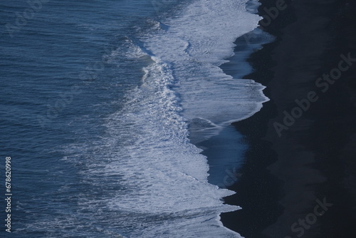 Landscape Iceland Mountains River Glacier Ocean