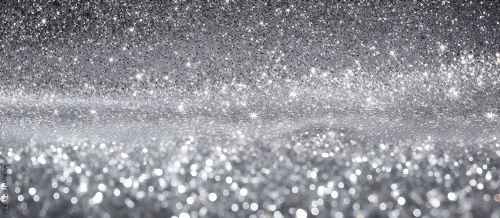 Silver sparkle abstract background Silver sparkle abstract background